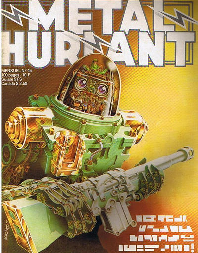Cover for Métal Hurlant (Les Humanoïdes Associés, 1975 series) #45