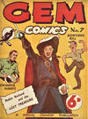 Cover for Gem Comics (Frank Johnson Publications, 1946 series) #7