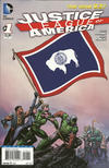Cover Thumbnail for Justice League of America (2013 series) #1 [Wyoming Flag Cover]