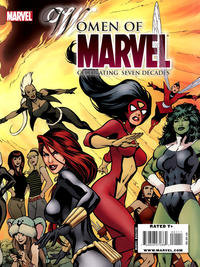 Cover Thumbnail for Women of Marvel: Celebrating Seven Decades Magazine (Marvel, 2010 series) #1 [Cover B by Alan Davis]