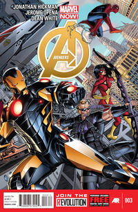 Cover Thumbnail for Avengers (Marvel, 2013 series) #3