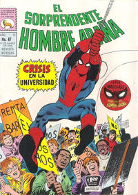 Cover Thumbnail for El Sorprendente Hombre Araña (Editora de Periódicos, S. C. L. "La Prensa", 1963 series) #87