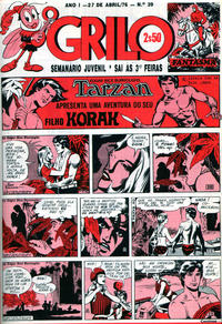 Cover Thumbnail for O Grilo (Portugal Press, 1975 series) #39
