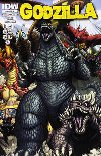 Cover Thumbnail for Godzilla (IDW, 2012 series) #10 [Retailer incentive]