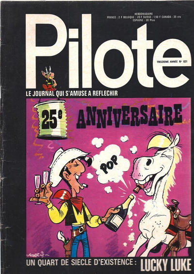 Cover for Pilote (Dargaud, 1960 series) #631