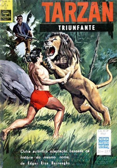 Cover for Tarzan (Suplemento ao Mundo de Aventuras) (Agência Portuguesa de Revistas, 1969 series) #28