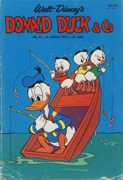 Cover for Donald Duck & Co (Hjemmet / Egmont, 1948 series) #33/1972