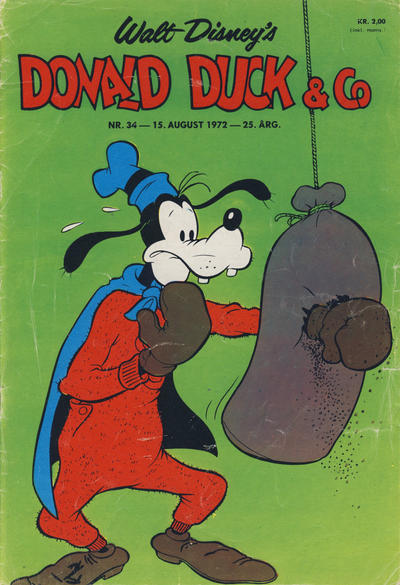 Cover for Donald Duck & Co (Hjemmet / Egmont, 1948 series) #34/1972