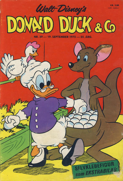 Cover for Donald Duck & Co (Hjemmet / Egmont, 1948 series) #39/1972
