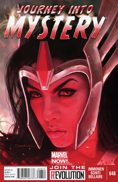 Cover for Journey into Mystery (Marvel, 2011 series) #648