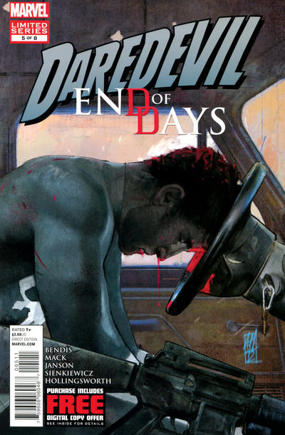 Cover for Daredevil: End of Days (Marvel, 2012 series) #5