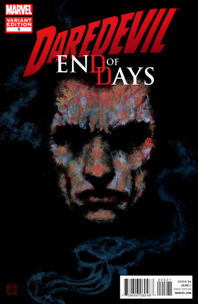 Cover for Daredevil: End of Days (Marvel, 2012 series) #5 [David Mack]