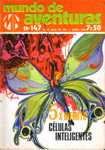 Cover for Mundo de Aventuras (Agência Portuguesa de Revistas, 1973 series) #147