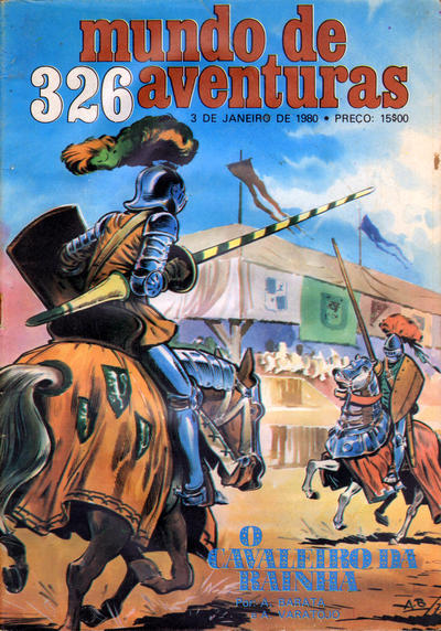 Cover for Mundo de Aventuras (Agência Portuguesa de Revistas, 1973 series) #326