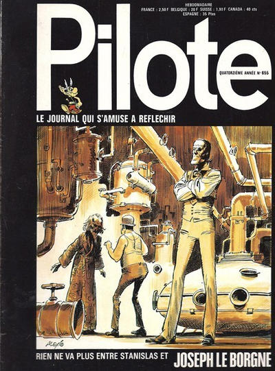 Cover for Pilote (Dargaud, 1960 series) #655
