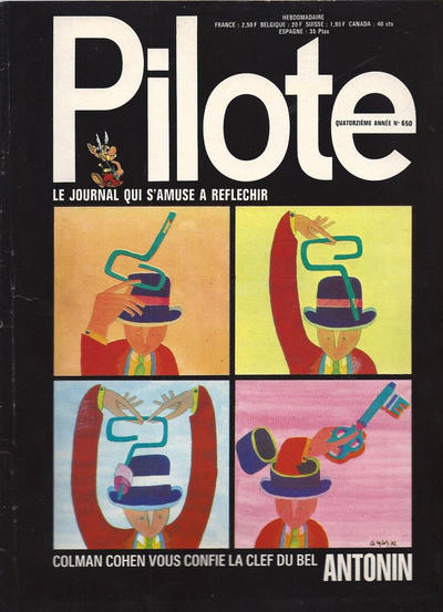 Cover for Pilote (Dargaud, 1960 series) #650