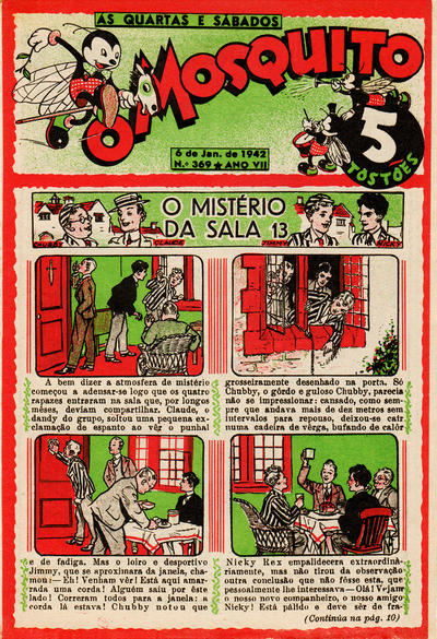 Cover for O Mosquito [Série 1] (Edições O Mosquito, Lda, 1936 series) #369
