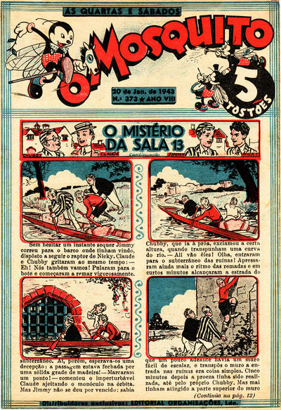 Cover for O Mosquito [Série 1] (Edições O Mosquito, Lda, 1936 series) #373