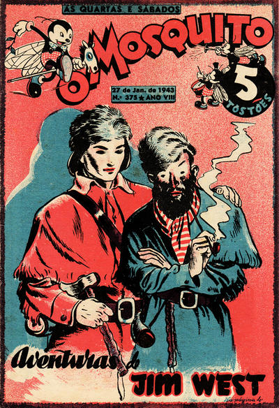Cover for O Mosquito [Série 1] (Edições O Mosquito, Lda, 1936 series) #375