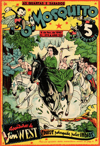 Cover for O Mosquito [Série 1] (Edições O Mosquito, Lda, 1936 series) #378
