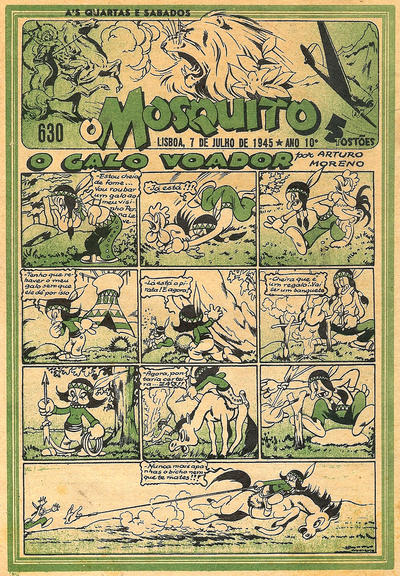 Cover for O Mosquito [Série 1] (Edições O Mosquito, Lda, 1936 series) #630