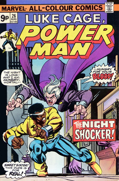 Cover for Power Man (Marvel, 1974 series) #26 [British]