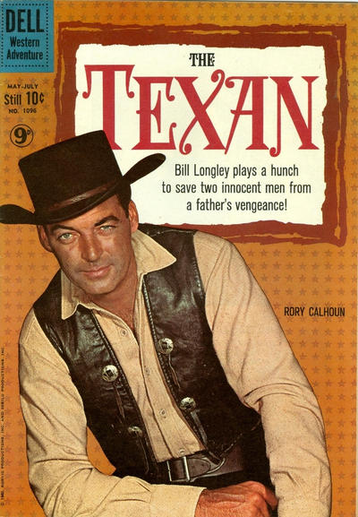 Cover for Four Color (Dell, 1942 series) #1096 - The Texan [British]