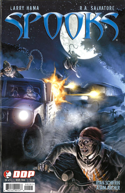 Cover for Spooks (Devil's Due Publishing, 2008 series) #2 [Cover A]