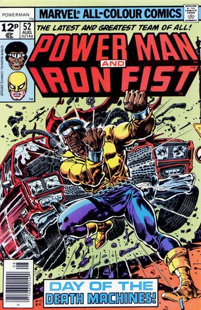 Cover for Power Man (Marvel, 1974 series) #52 [British]