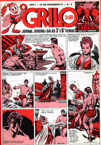 Cover for O Grilo (Portugal Press, 1975 series) #9