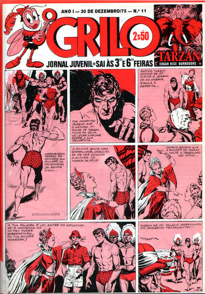 Cover for O Grilo (Portugal Press, 1975 series) #11