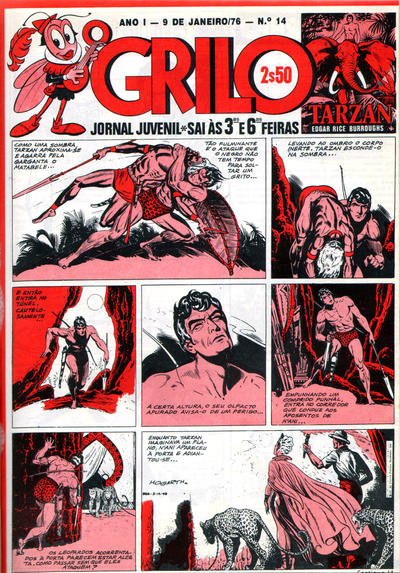 Cover for O Grilo (Portugal Press, 1975 series) #14