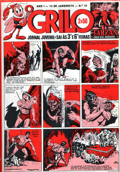 Cover for O Grilo (Portugal Press, 1975 series) #15