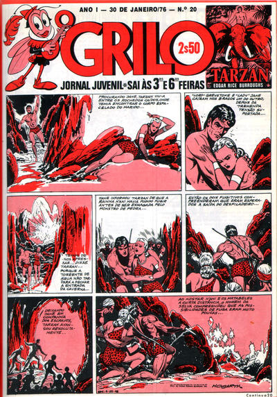 Cover for O Grilo (Portugal Press, 1975 series) #20