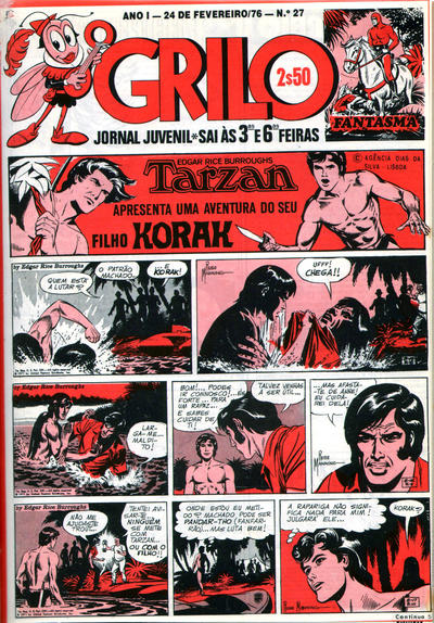 Cover for O Grilo (Portugal Press, 1975 series) #27