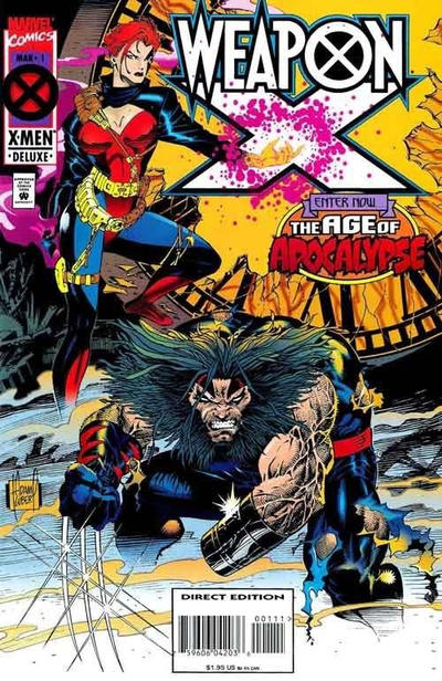 Cover for Weapon X (Marvel, 1995 series) #1 [Direct Edition]