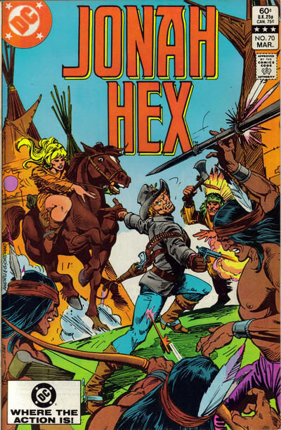 Cover for Jonah Hex (DC, 1977 series) #70 [Direct]