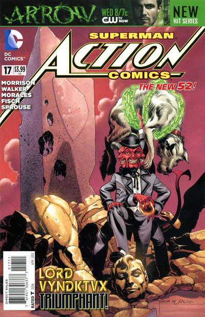 Cover for Action Comics (DC, 2011 series) #17 [Direct Sales]