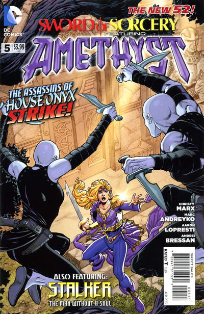 Cover for Sword of Sorcery (DC, 2012 series) #5