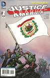 Cover Thumbnail for Justice League of America (2013 series) #1 [West Virginia Flag Cover]
