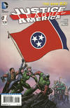 Cover for Justice League of America (DC, 2013 series) #1 [Tennessee Flag Cover]