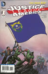 Cover for Justice League of America (DC, 2013 series) #1 [Nevada Flag Cover]