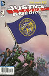 Cover for Justice League of America (DC, 2013 series) #1 [Nebraska Flag Cover]