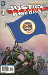 Cover for Justice League of America (DC, 2013 series) #1 [Minnesota Flag Cover]