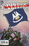 Cover for Justice League of America (DC, 2013 series) #1 [Louisiana Flag Cover]