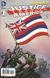 Cover for Justice League of America (DC, 2013 series) #1 [Hawaii Flag Cover]