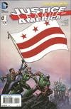Cover for Justice League of America (DC, 2013 series) #1 [District of Columbia Flag Cover]