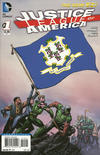 Cover Thumbnail for Justice League of America (2013 series) #1 [Connecticut Flag Cover]