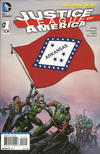 Cover for Justice League of America (DC, 2013 series) #1 [Arkansas Flag Cover]