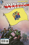 Cover for Justice League of America (DC, 2013 series) #1 [New Jersey Flag Cover]